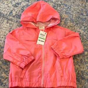 Kids Pink Rain  Jacket